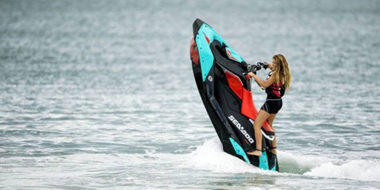 A photo of this 2018 Sea-Doo Spark Trixx 3up iBR