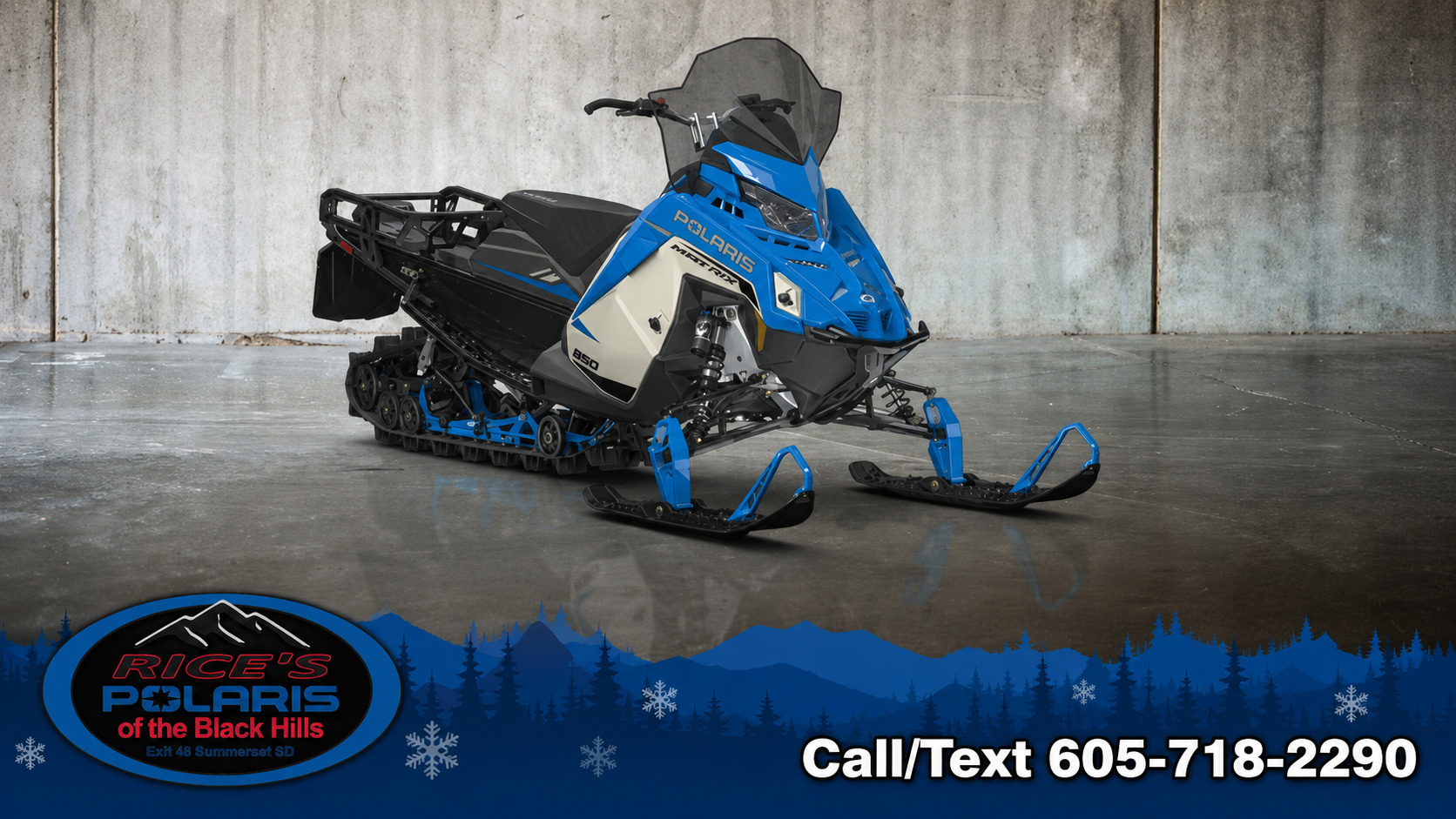 2027 Polaris 650 Voyageur Nordic Pro 155 Velocity Blue ES in rapid city SD