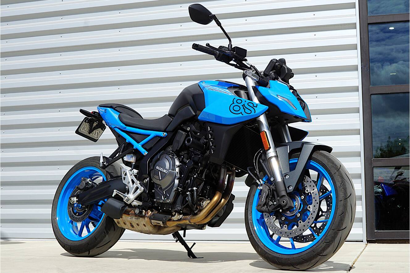 A photo of this 2024 Suzuki GSX-8S