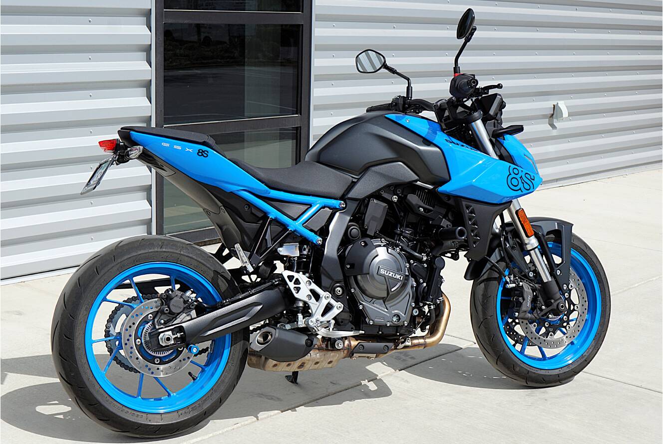 A photo of this 2024 Suzuki GSX-8S