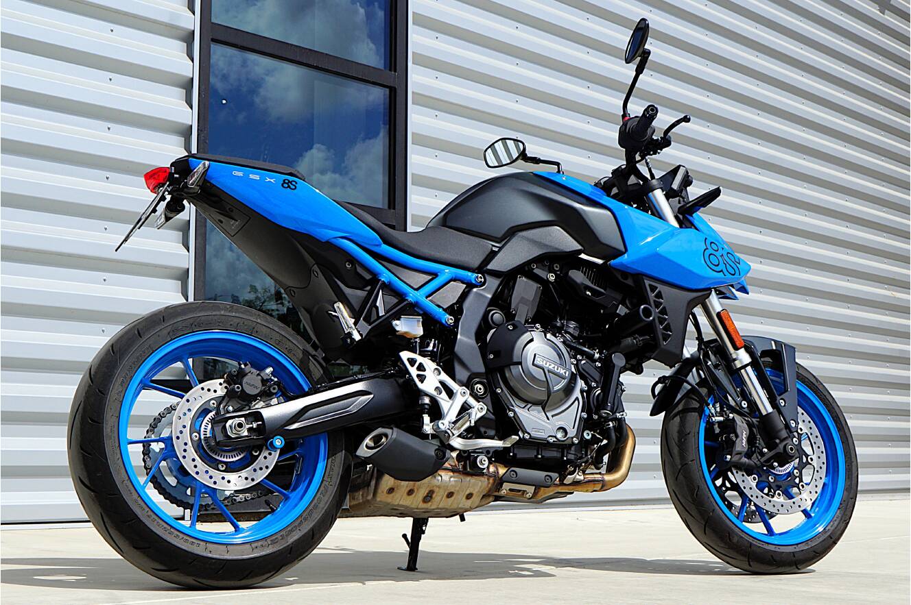 A photo of this 2024 Suzuki GSX-8S
