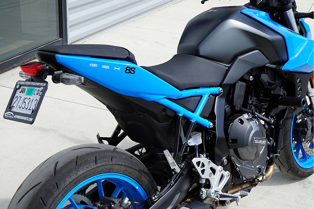 A photo of this 2024 Suzuki GSX-8S