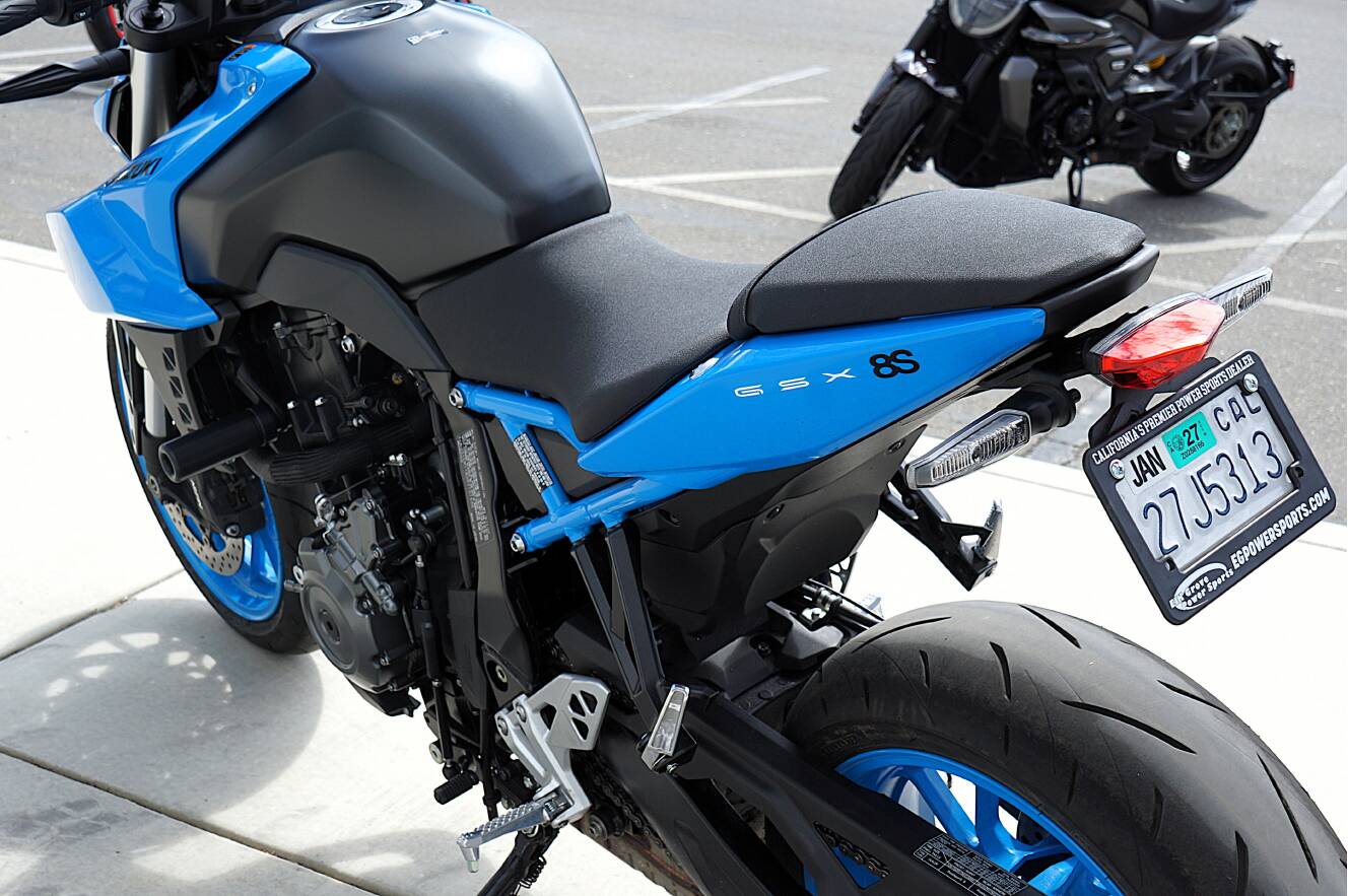 A photo of this 2024 Suzuki GSX-8S