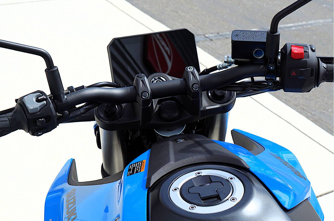 A photo of this 2024 Suzuki GSX-8S