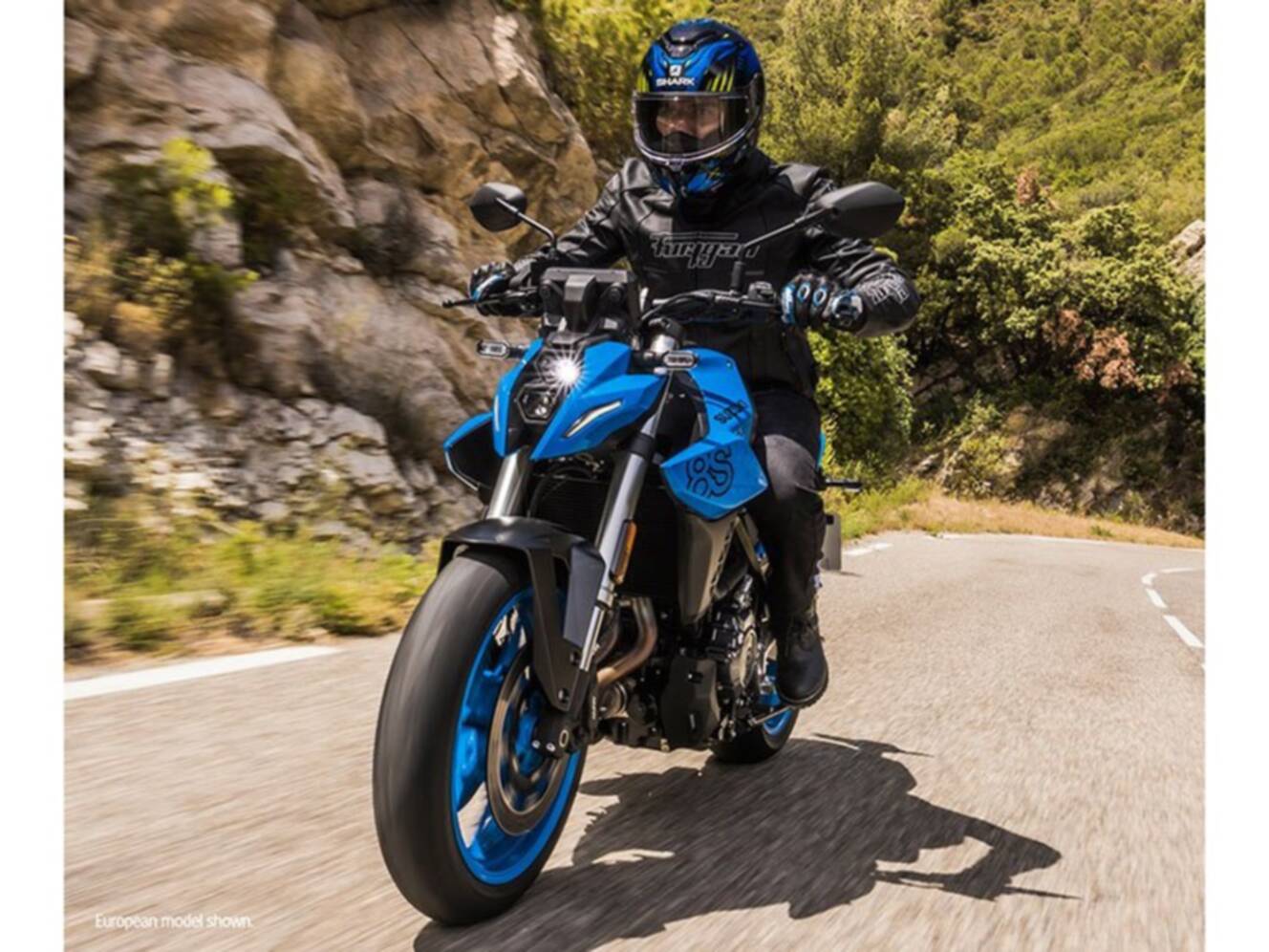 A photo of this 2024 Suzuki GSX-8S