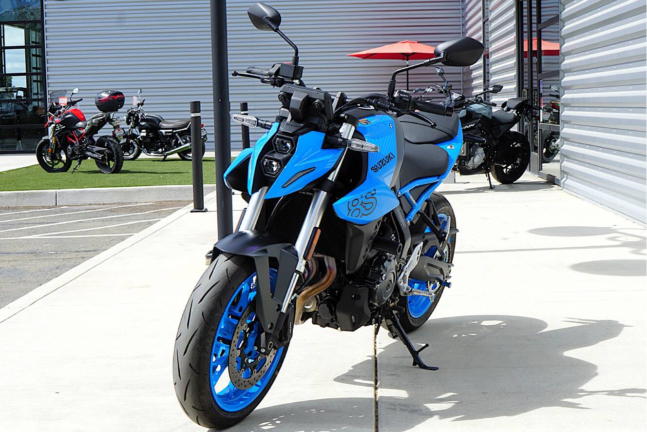 A photo of this 2024 Suzuki GSX-8S