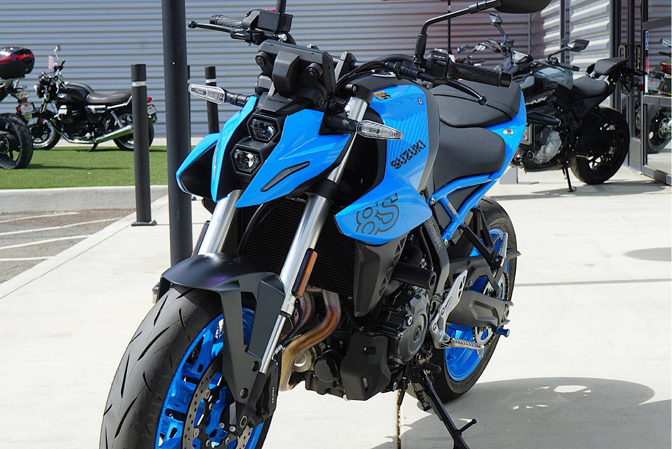 A photo of this 2024 Suzuki GSX-8S