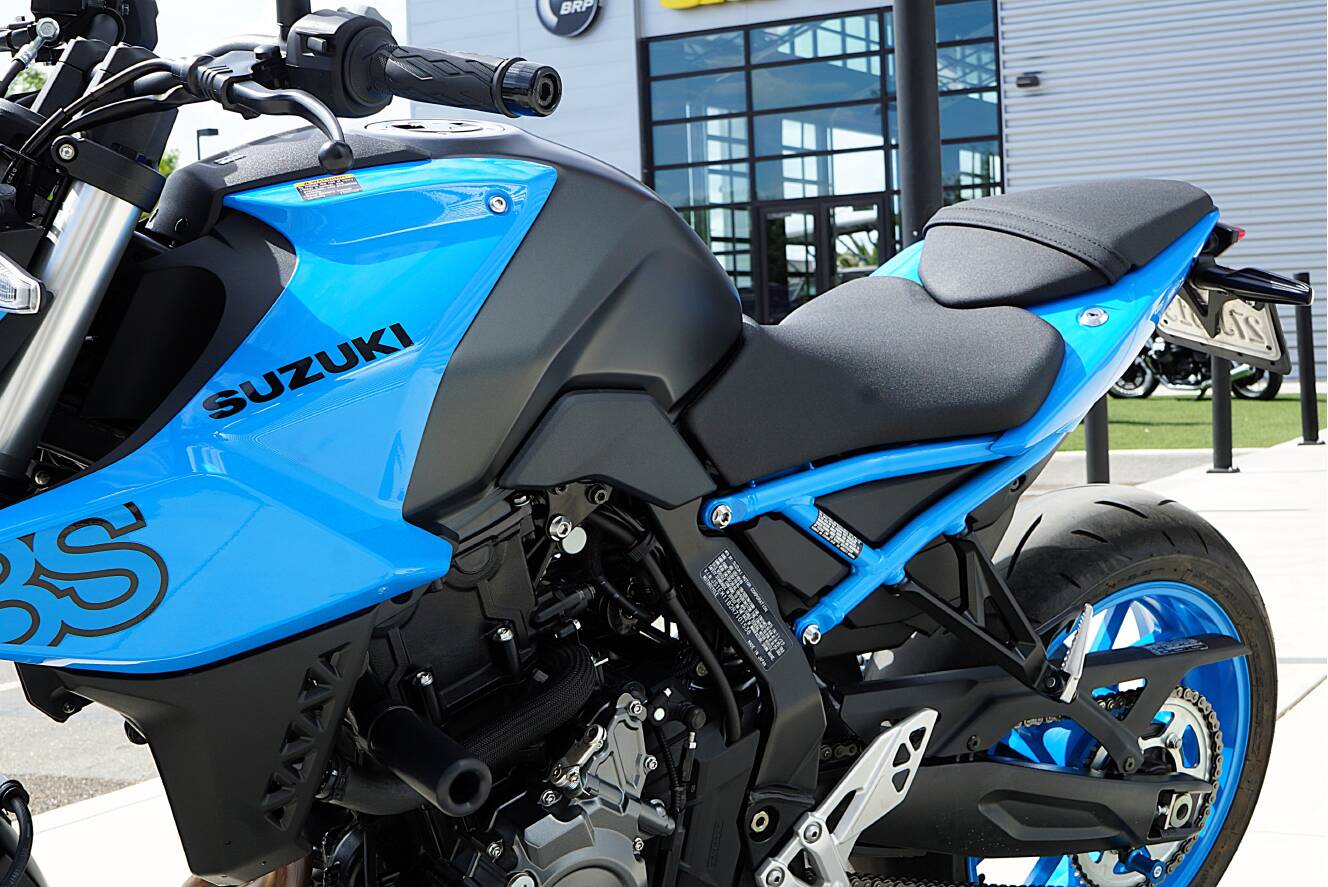 A photo of this 2024 Suzuki GSX-8S