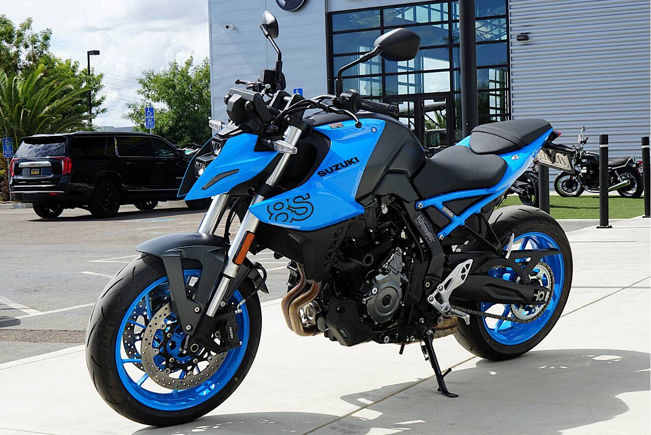 A photo of this 2024 Suzuki GSX-8S
