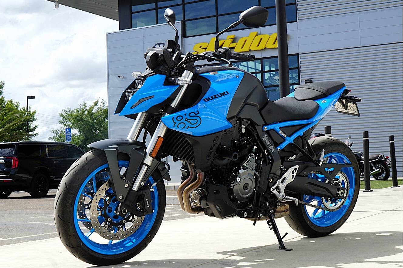 A photo of this 2024 Suzuki GSX-8S