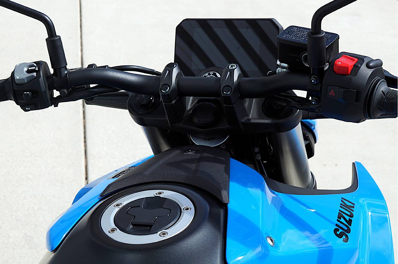 A photo of this 2024 Suzuki GSX-8S