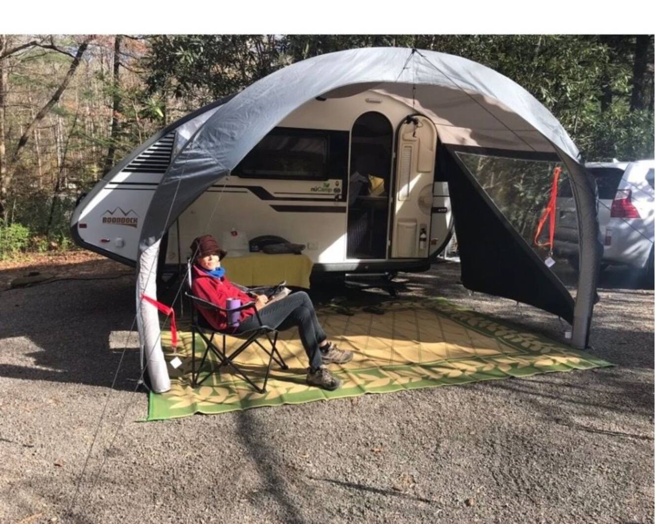 A photo of this 2021 Nucamp T@B 400 Boondock