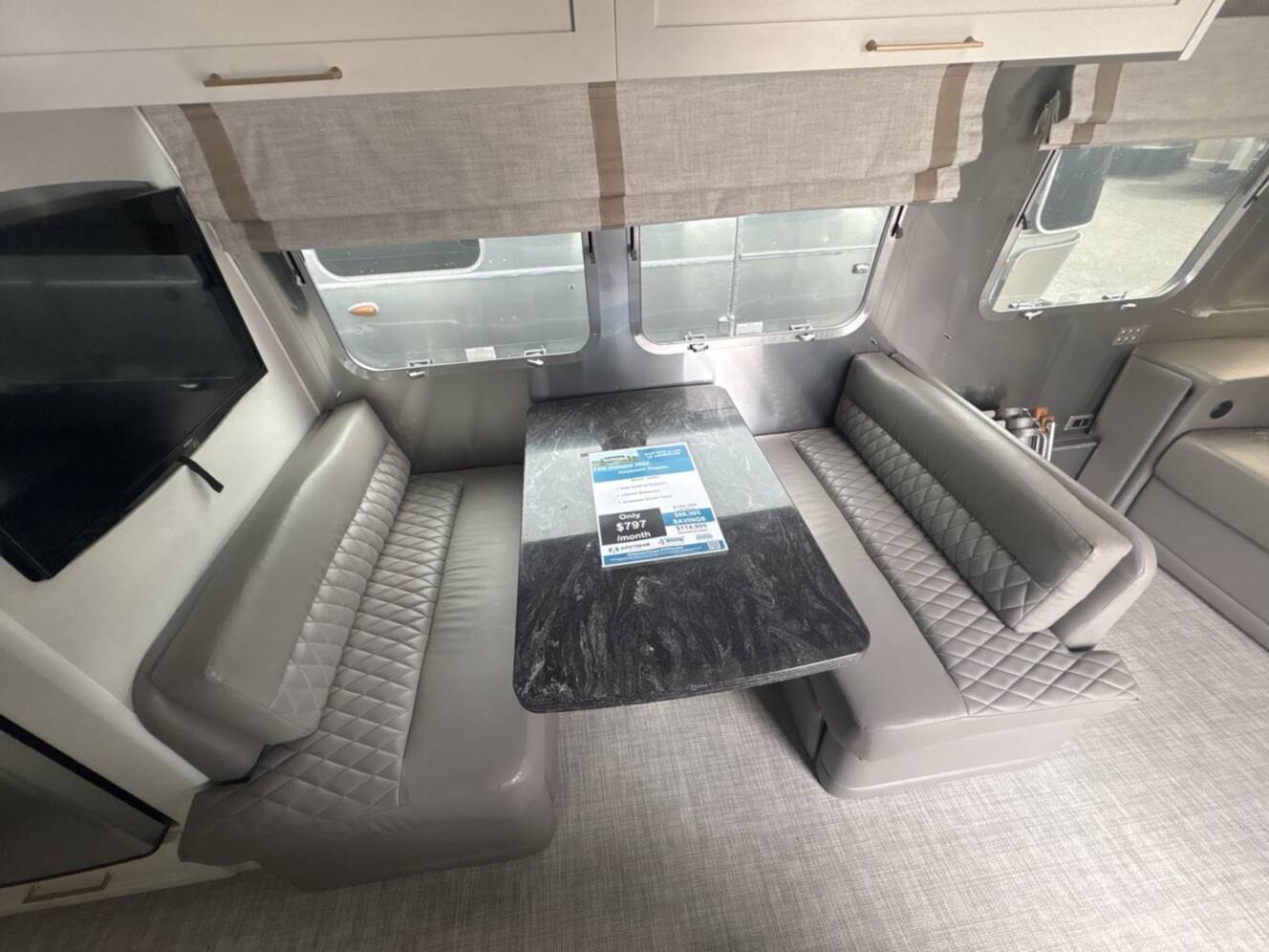 A photo of this 2022 Airstream Classic 30RBT