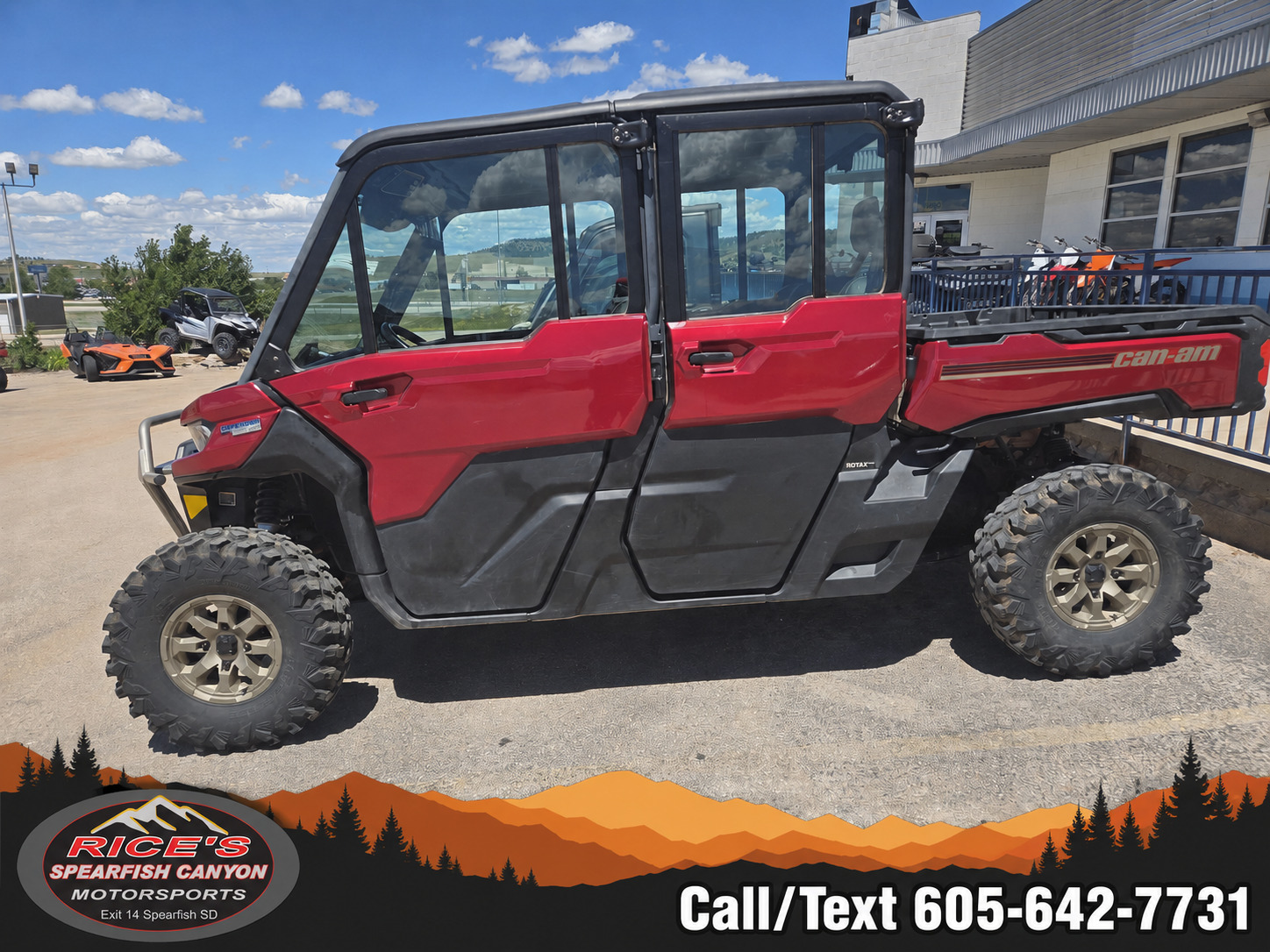 Red Can-Am Defender Four Wheelers For Sale - ATV Trader