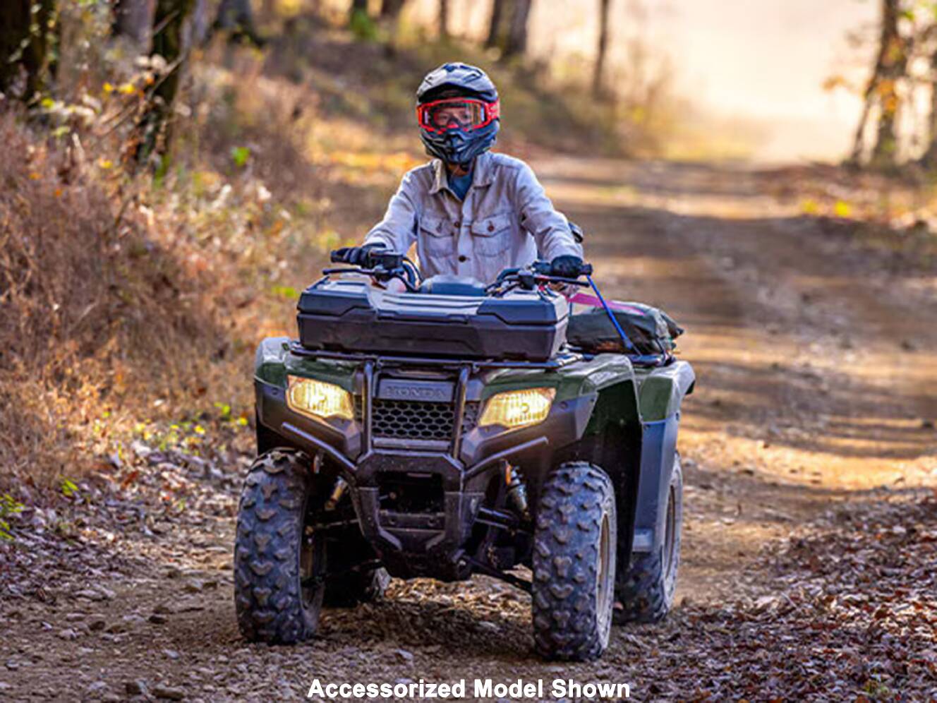 A photo of this 2025 Honda FourTrax Rancher 4x4 Automatic DCT IRS EPS