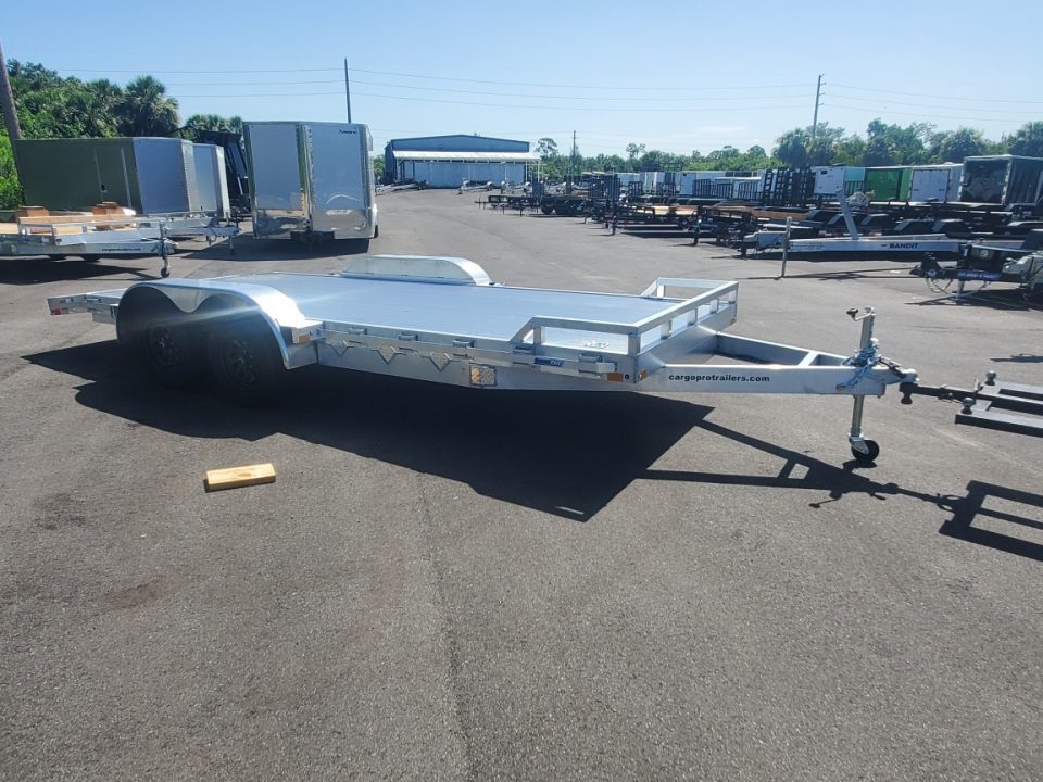 2027 ALCOM 7X18 ALUMINUM FRAME CAR HAULER in Punta Gorda, FL