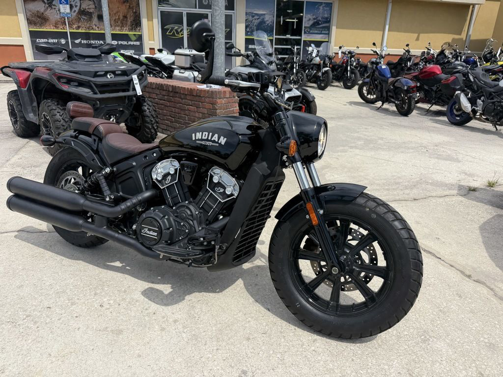 2019 Indian Scout Bobber ABS Thunder Black Smoke BOBBER ABS in Jacksonville, FL