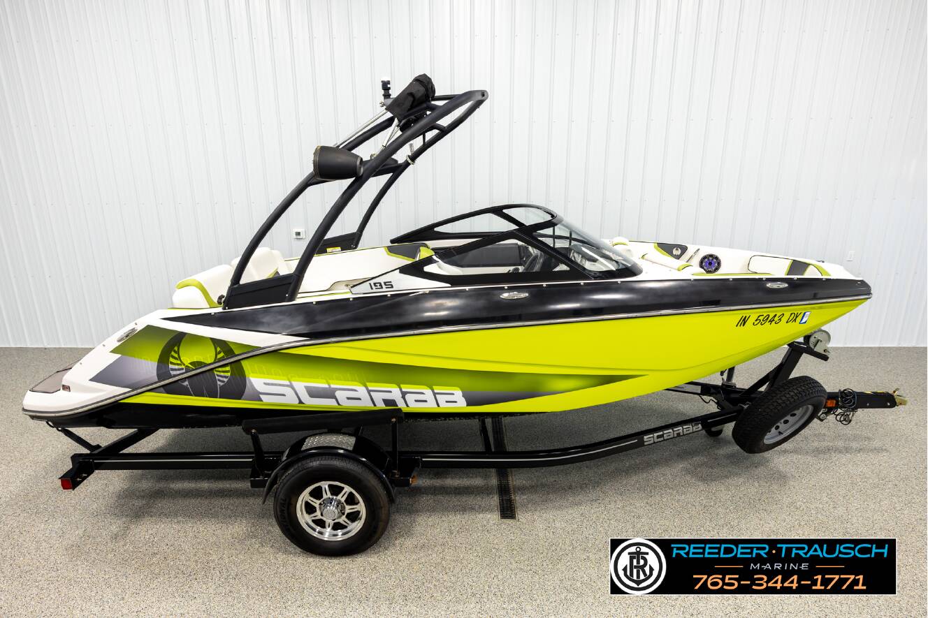 A photo of this 2016 Scarab 195