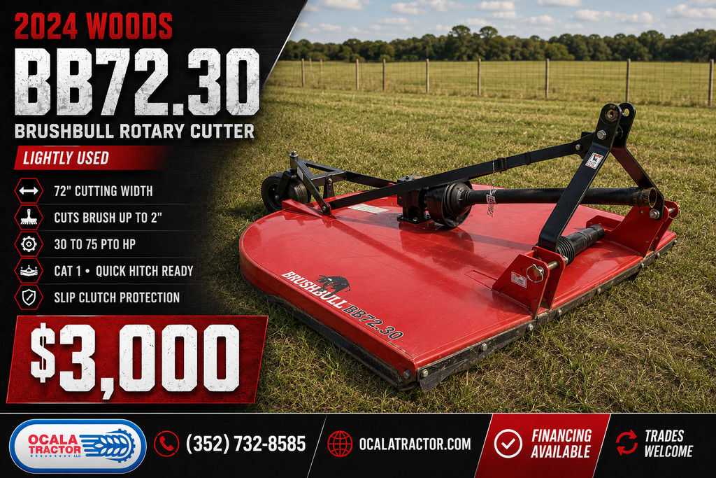 2024 Woods BrushBull Cutters BB72.30 in Ocala, FL