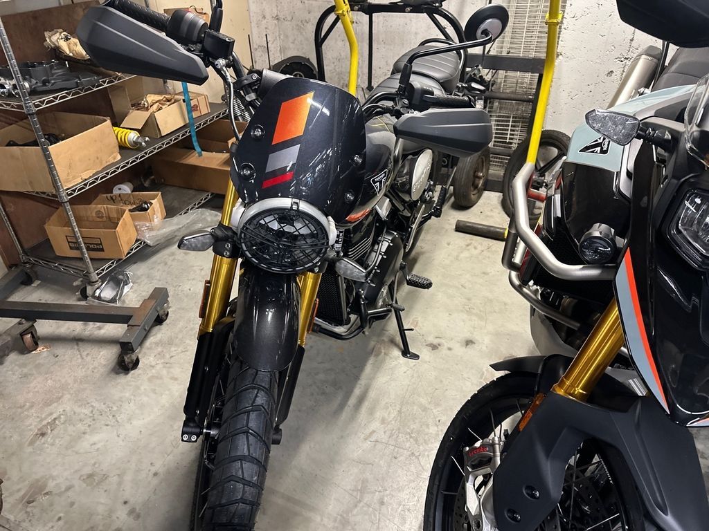 2026 Triumph Scrambler 400 XC Racing Yellow 400 XC in Augusta, ME