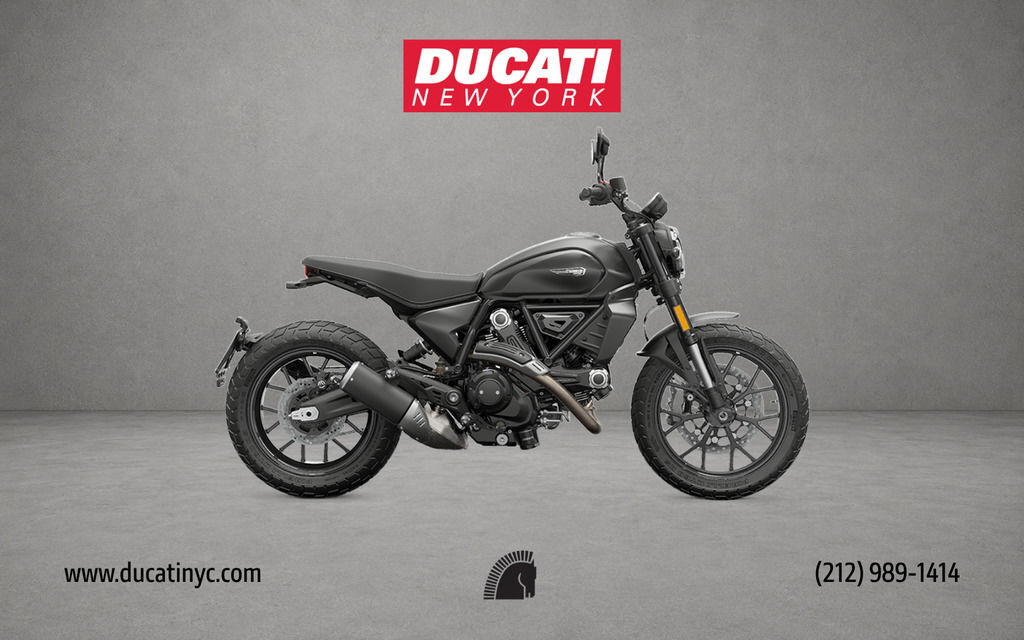 2026 Ducati Scrambler Icon Dark Matte Black ICON DARK in New York, NY