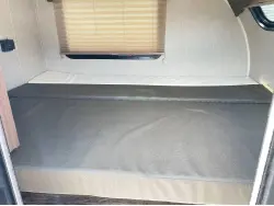 2022 Sunset Park RV Sunray 109E Hauler Sport With Bike Rack Lifted Outside