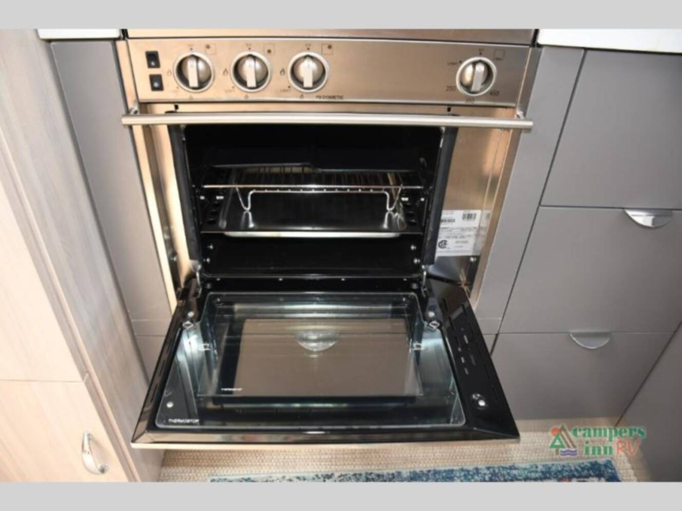 A photo of this 2019 Airstream Globetrotter 27FB Twin
