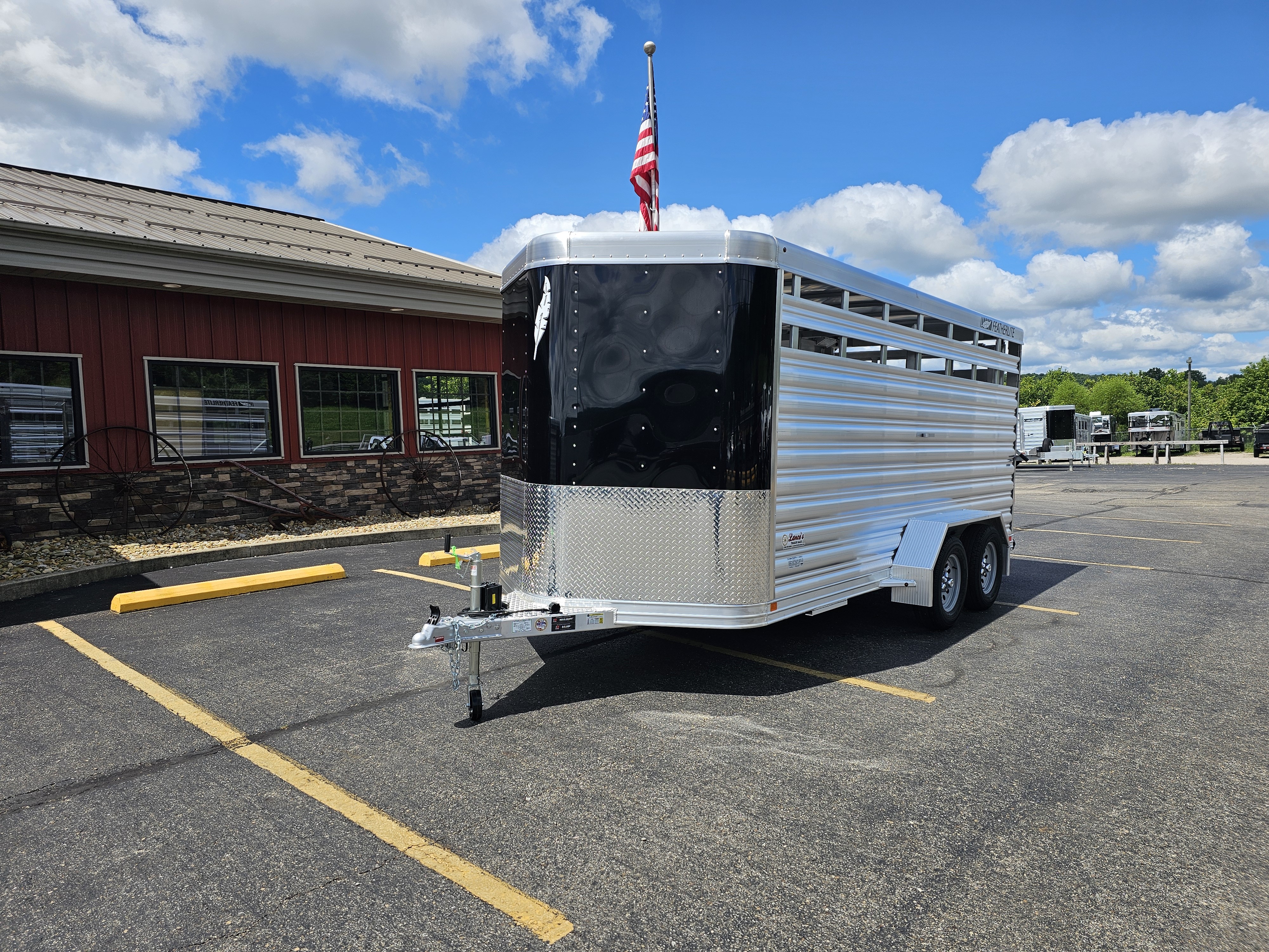 2026 Featherlite Trailers 16' 7K Livestock Trailer in Athens, OH