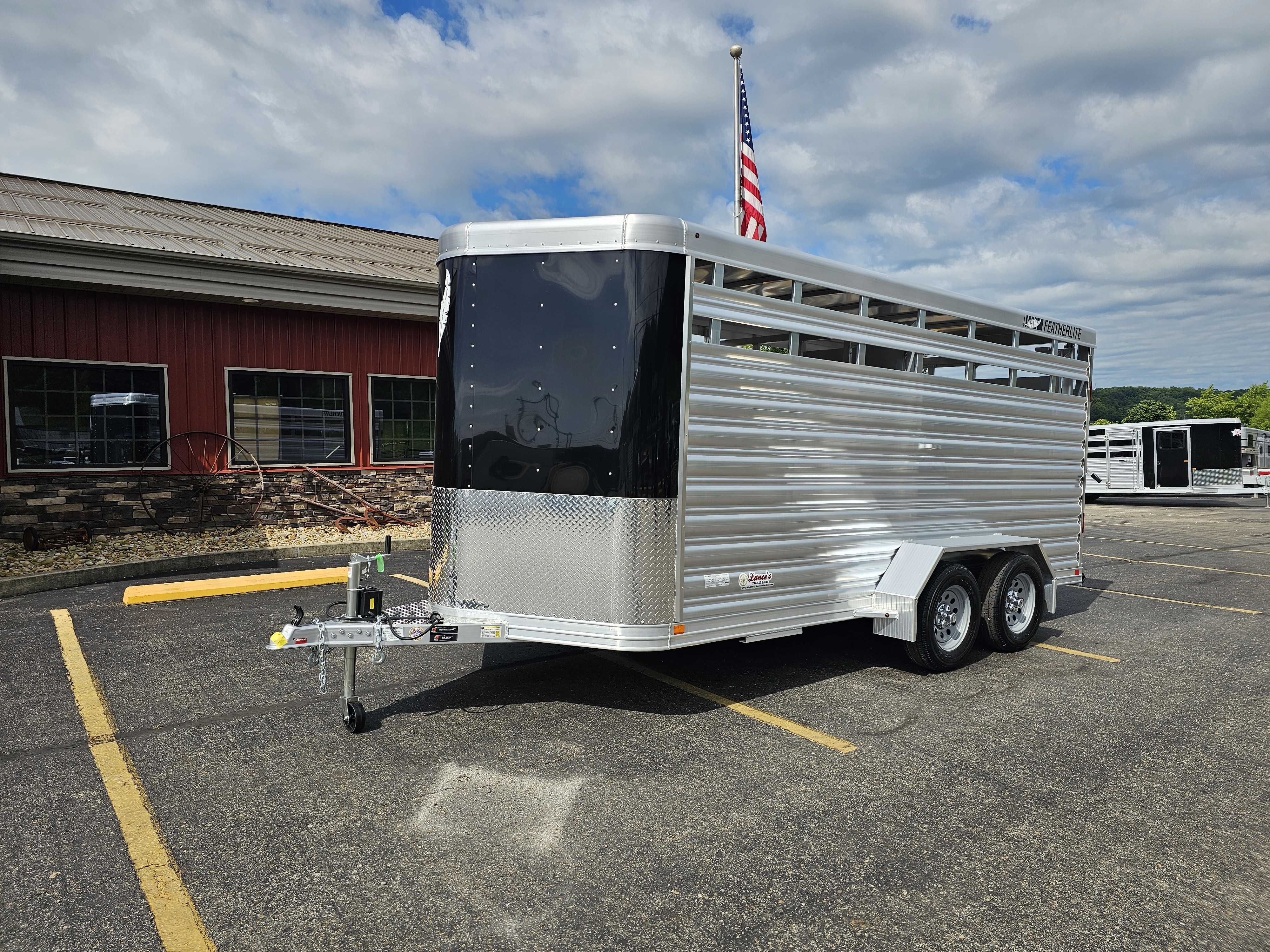 2026 Featherlite Trailers 16' 7K Livestock Trailer in Athens, OH
