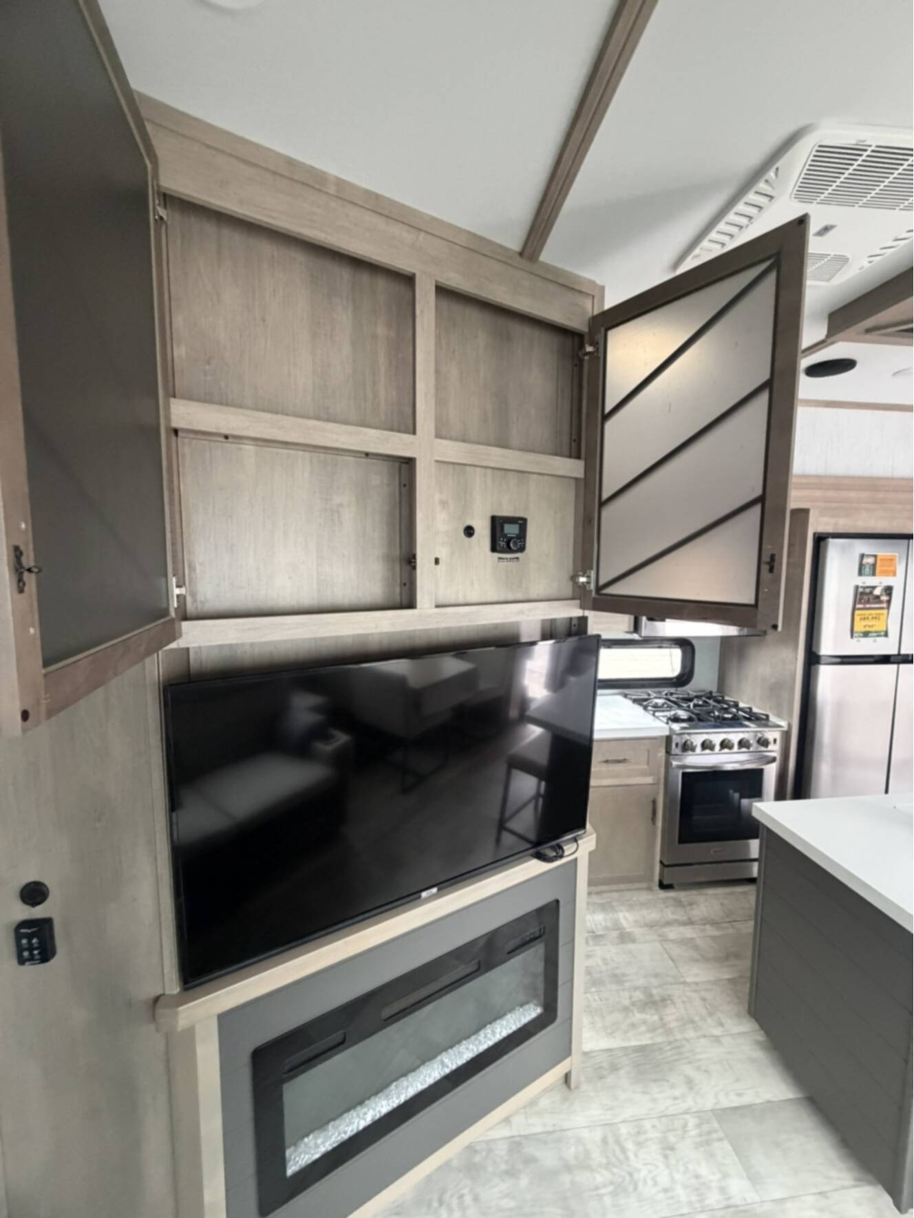 A photo of this 2023 Grand Design Momentum M-Class 397THS