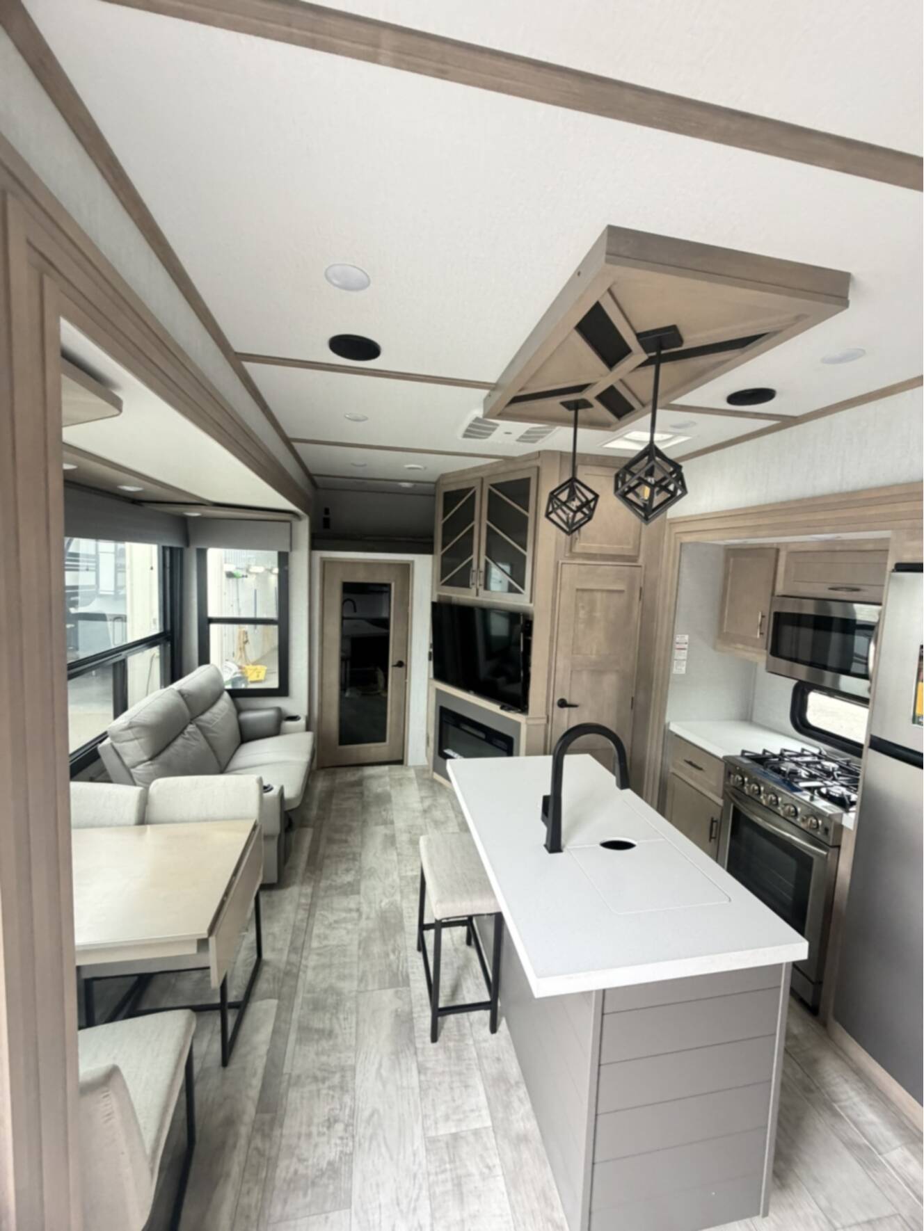 A photo of this 2023 Grand Design Momentum M-Class 397THS
