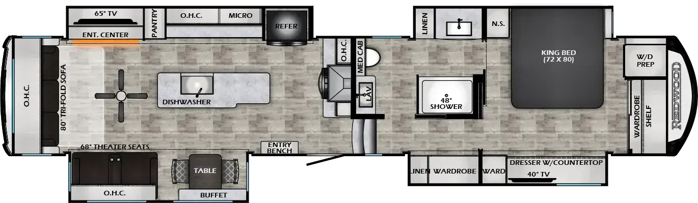 2027 Crossroads Rv REDWOOD 412GK RW412GK in elizabetown PA