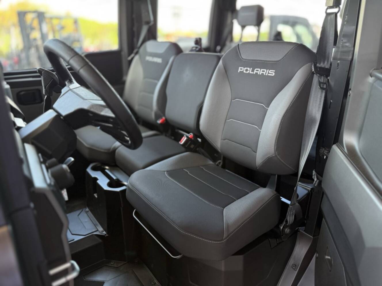 A photo of this 2026 Polaris RGR CREW XD 1500 NS PREMIUM SUPER GRAPHITE