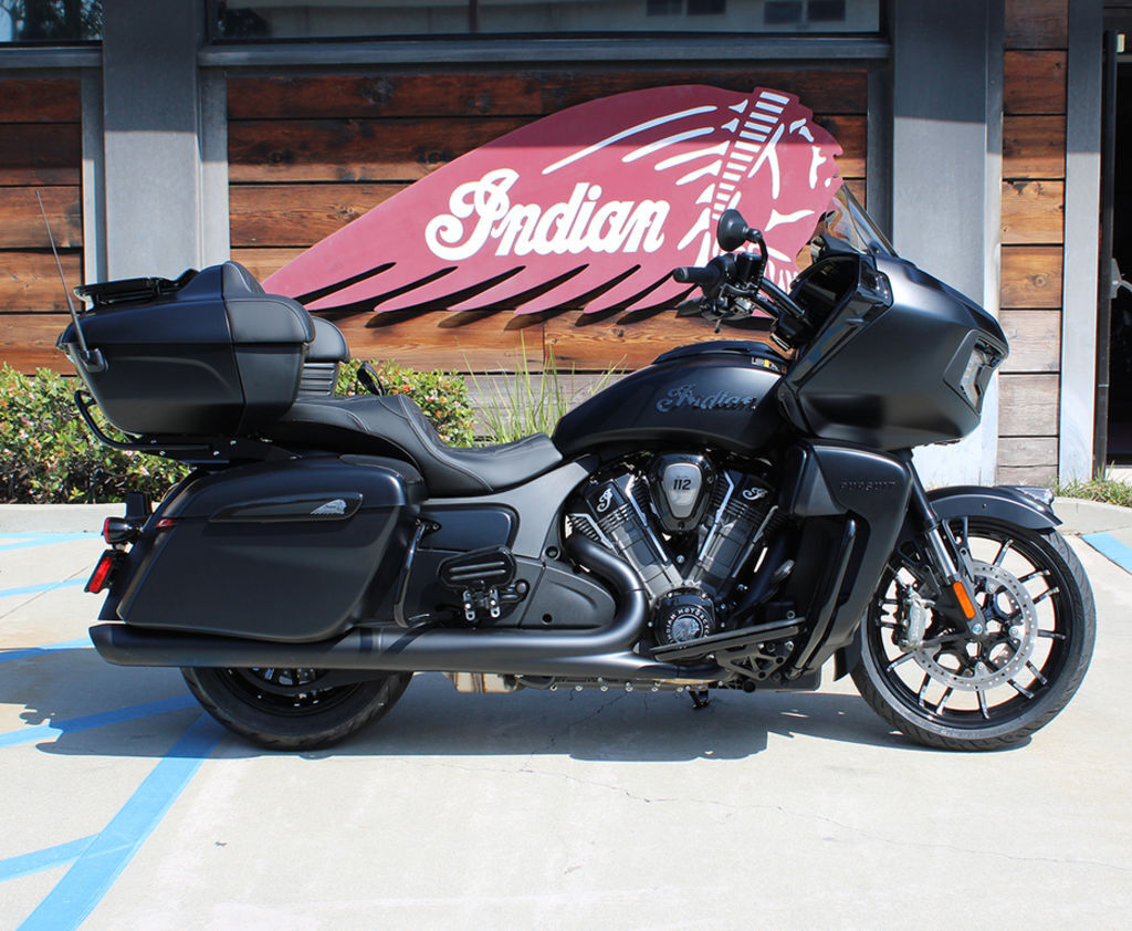 2026 Indian Motorcycle® Pursuit® Dark Horse® 112 w/ PowerBand Audio Black Smo DARK HORSE in Westminster, CA