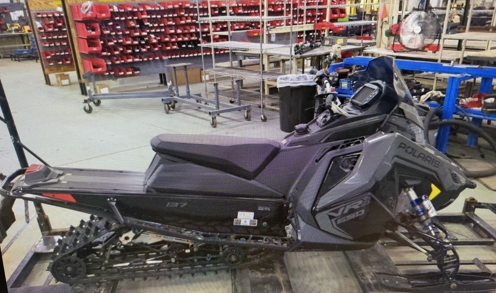 2025 Polaris® 650 Indy VR1 137 Shadow Gray / Gloss Black in lincoln park MI