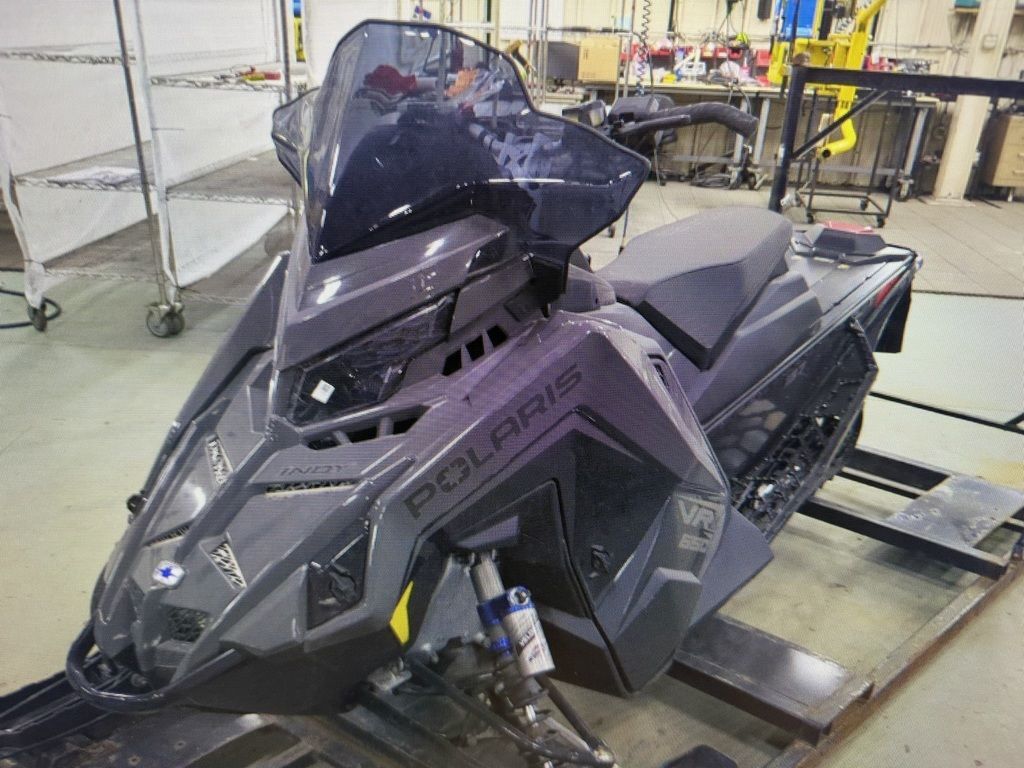 2025 Polaris® 650 Indy VR1 137 Shadow Gray / Gloss Black Snowmobile snowmobile