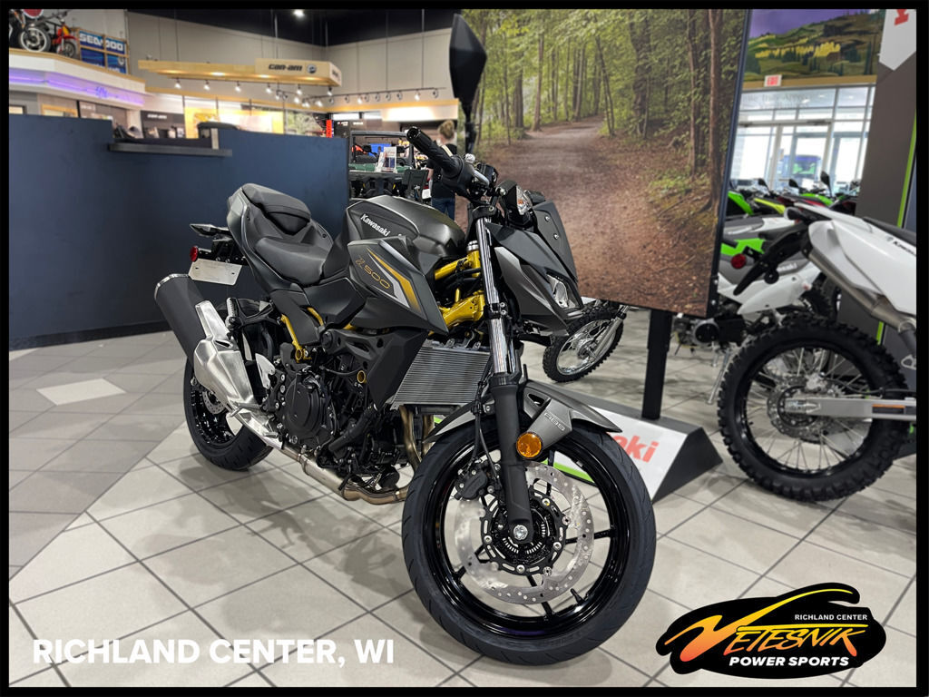 2026 Kawasaki Z500 ABS ABS in Richland Center, WI