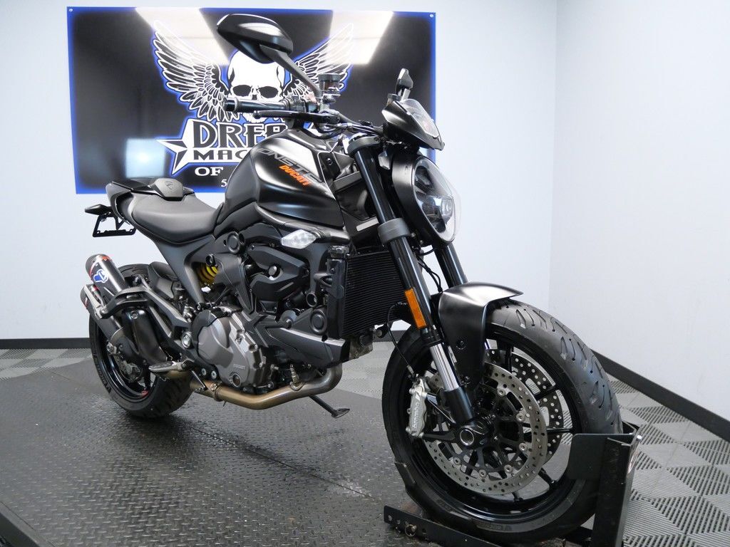 2022 Ducati Monster + Dark Stealth BASE in Austin, TX