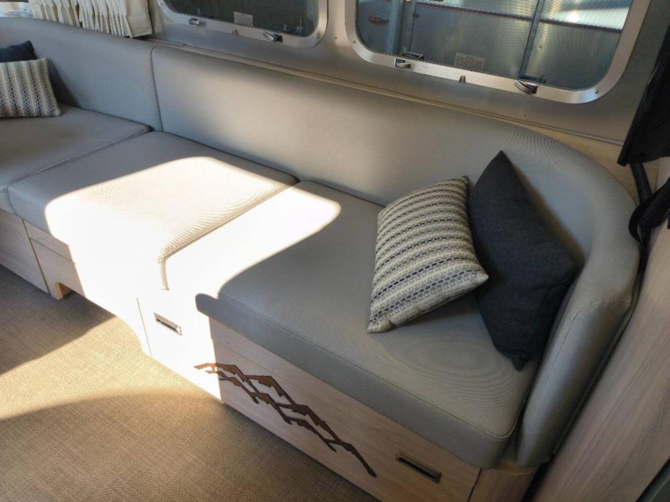 A photo of this 2020 Airstream Globetrotter 27FB Twin