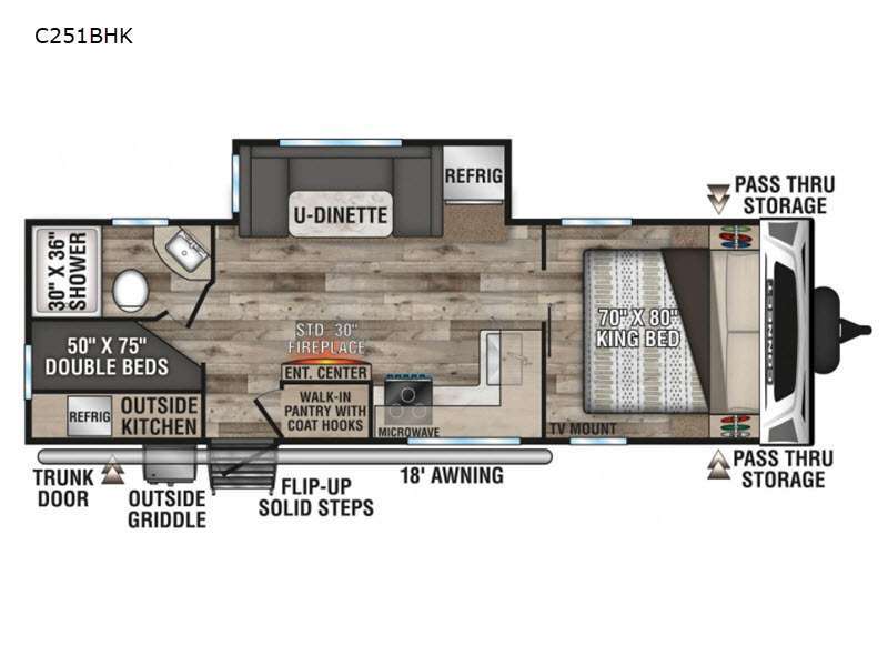 2021 Kz Connect C251BHK in loganville GA