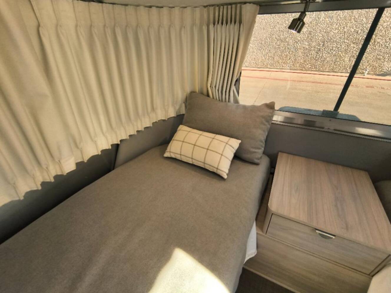 A photo of this 2020 Airstream Globetrotter 27FB Twin