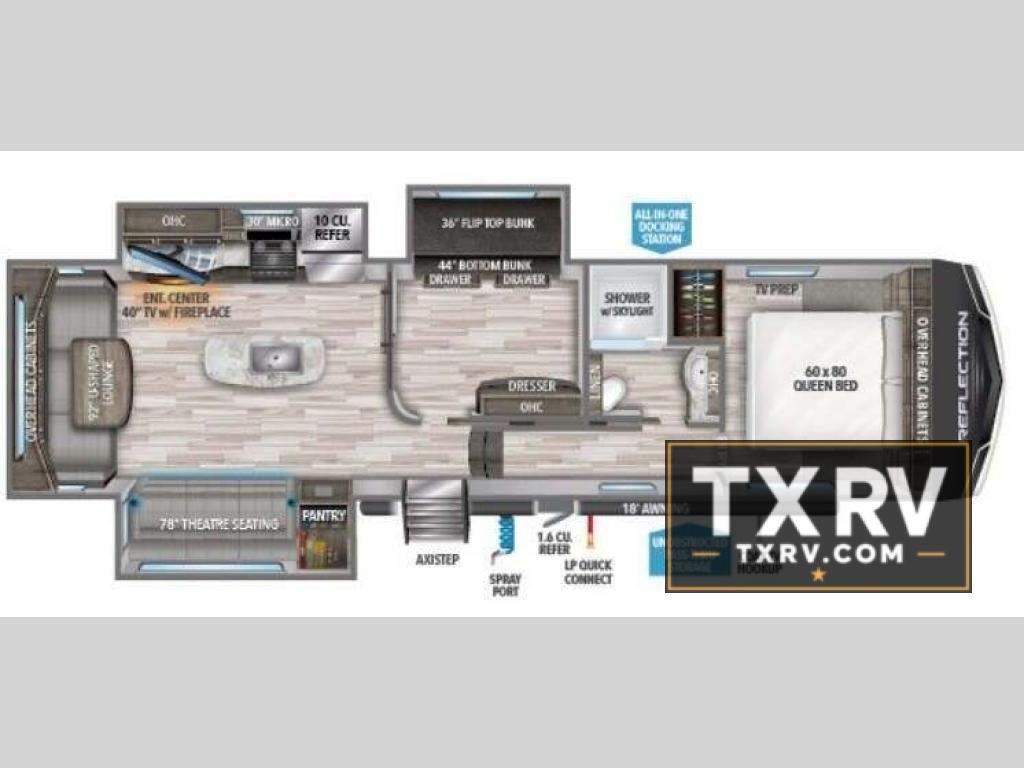 2022 Grand Design Reflection 31MB in kennedale TX