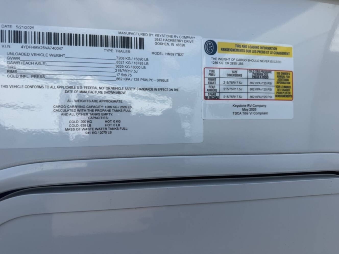 A photo of this 2027 Keystone Montana High Country 391TB