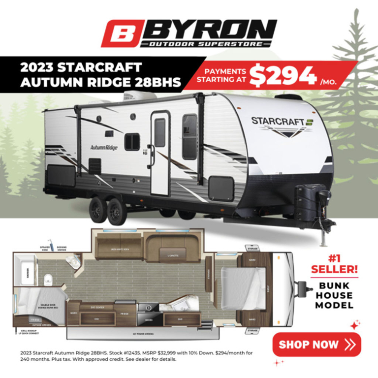 2023 Starcraft Autumn Ridge 28BHS RV