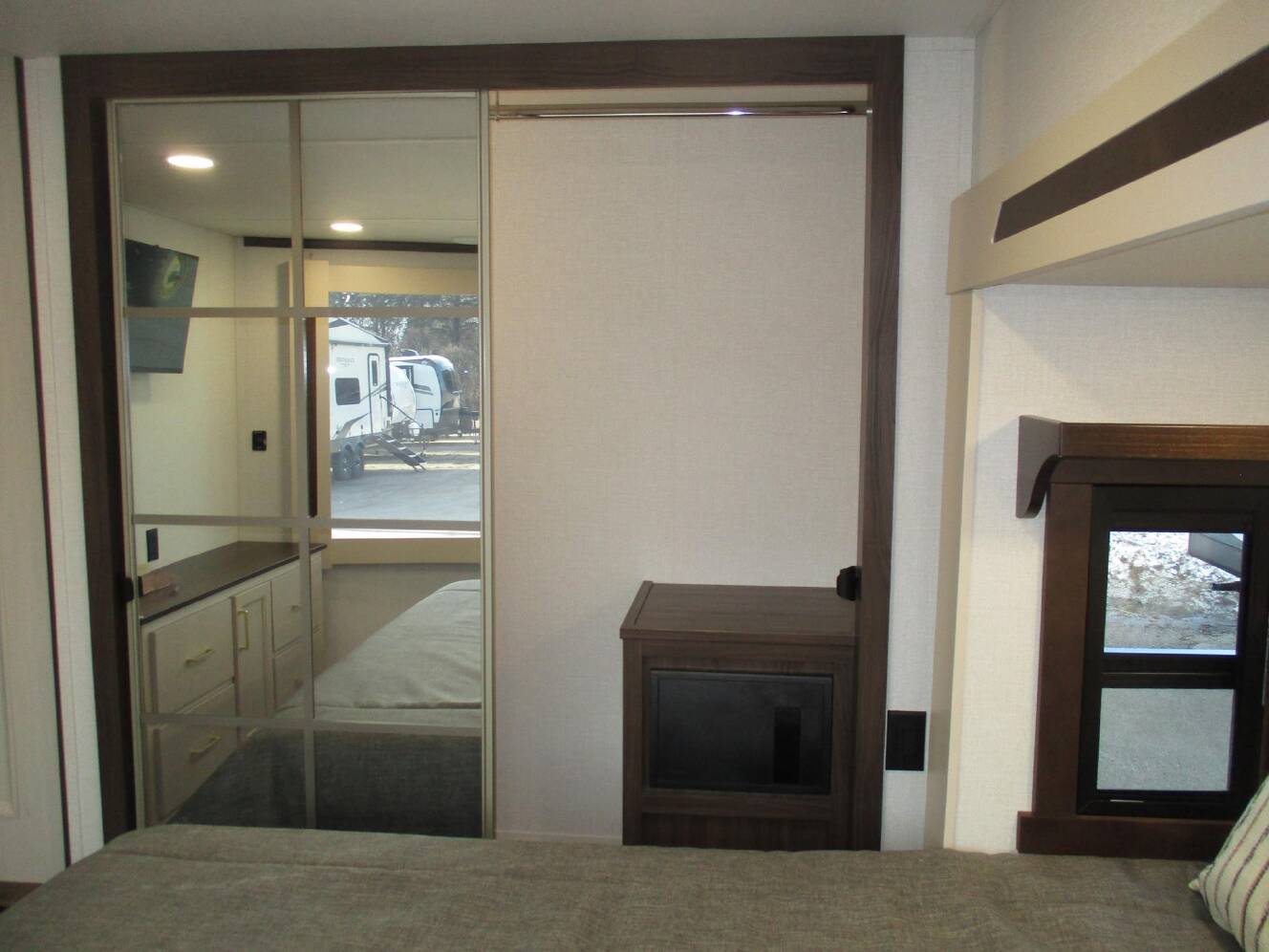 A photo of this 2026 Forest River CEDAR CREEK COTTAGE 40CBK