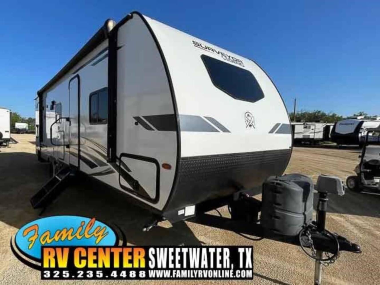 A photo of this 2022 Forest River SURVEYOR LEGEND 276BHLE