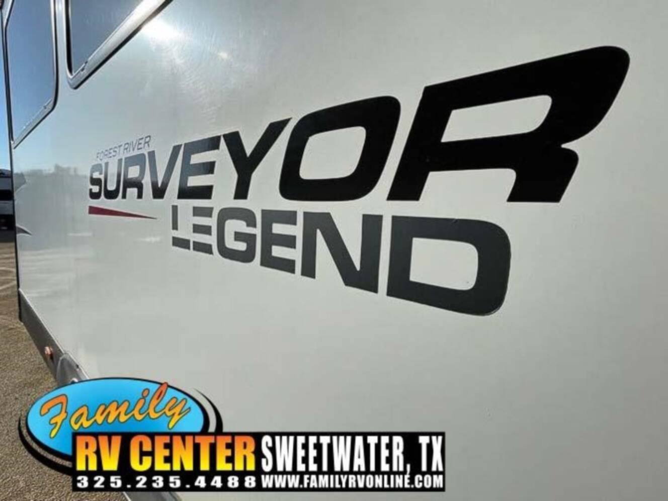 A photo of this 2022 Forest River SURVEYOR LEGEND 276BHLE