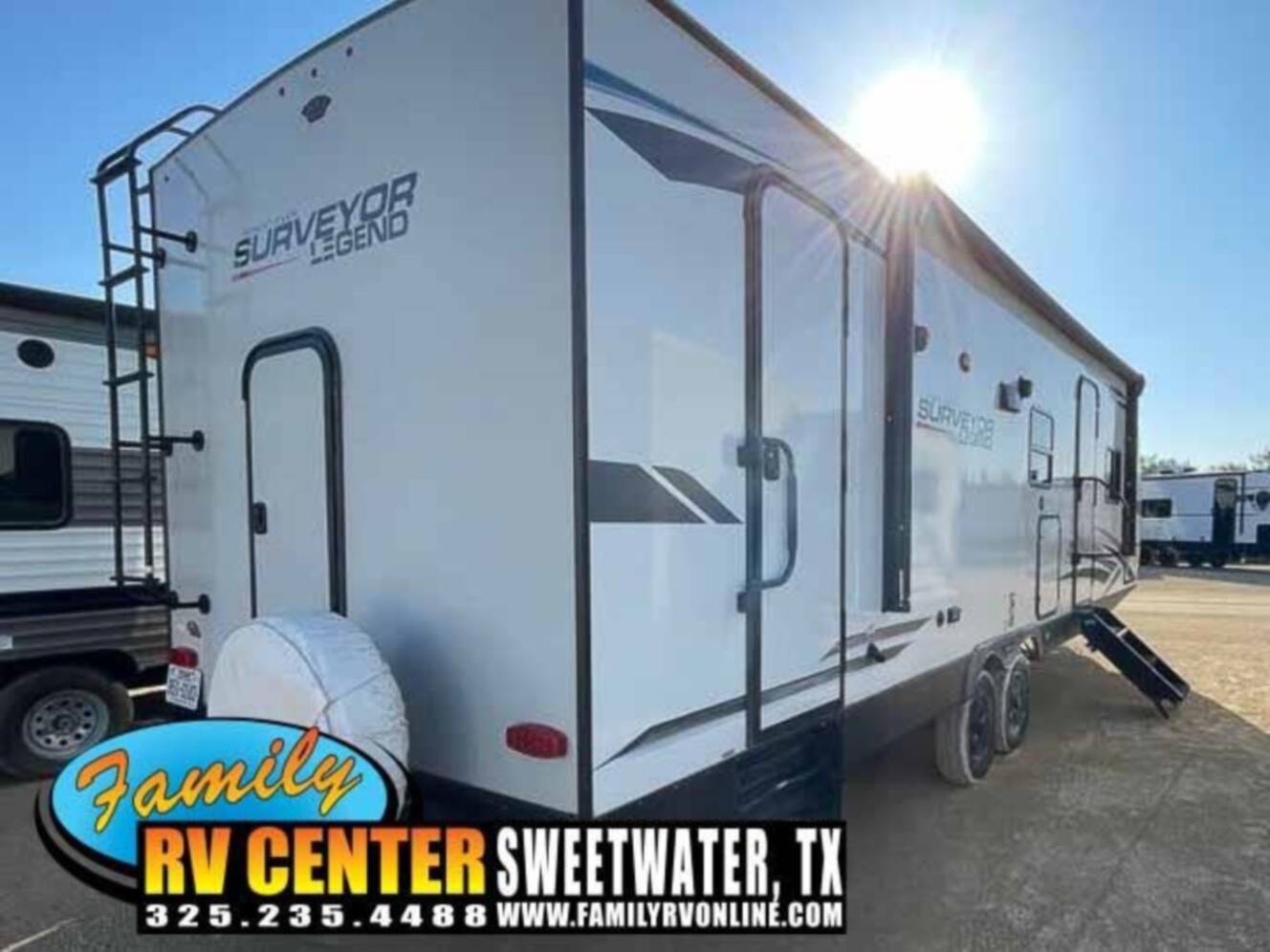 A photo of this 2022 Forest River SURVEYOR LEGEND 276BHLE