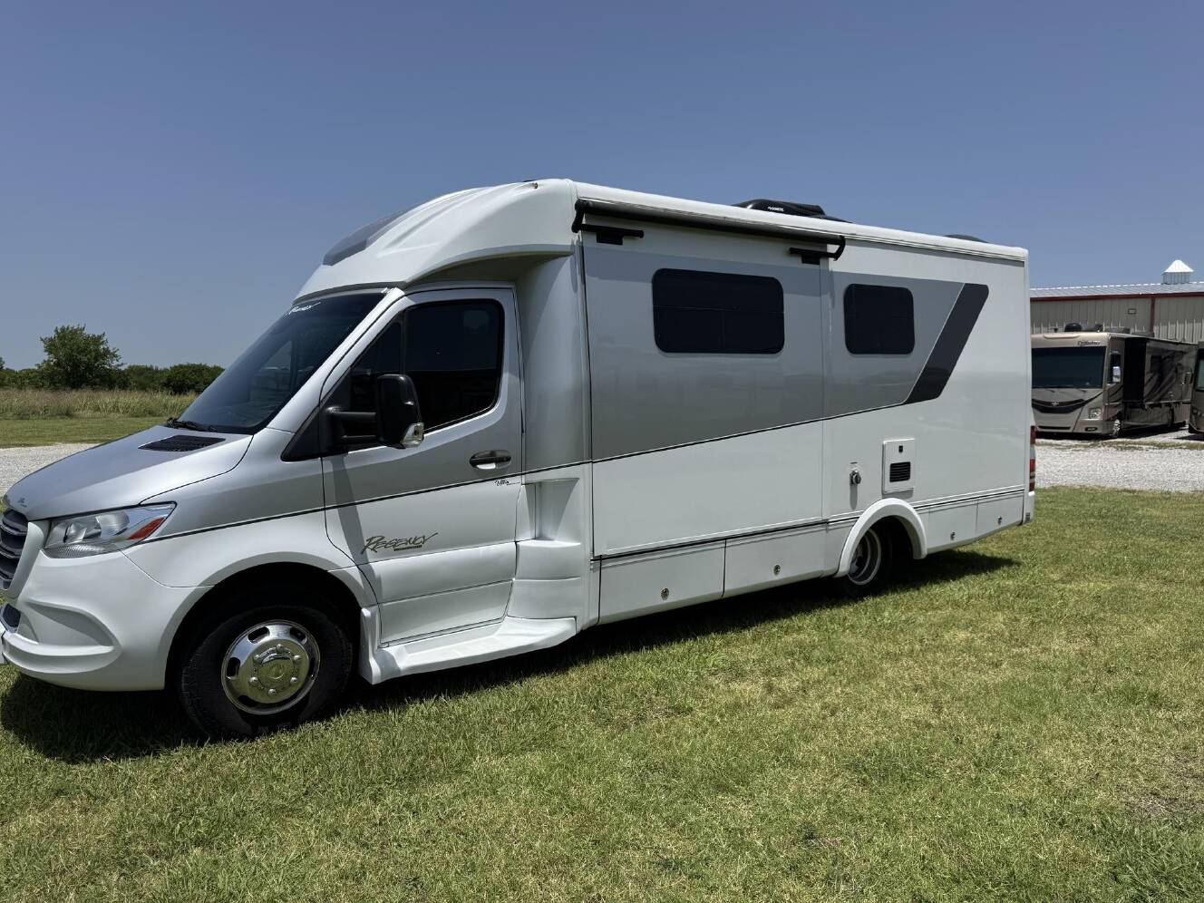 A photo of this 2020 Regency Rv ULTRA BROUGHAM MB