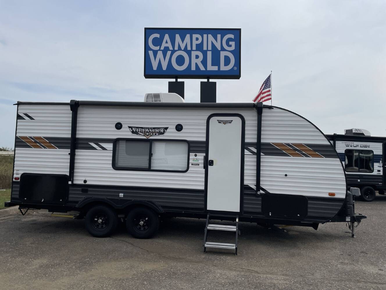 A photo of this 2022 Forest River WILDWOOD X-LITE 19DBXL
